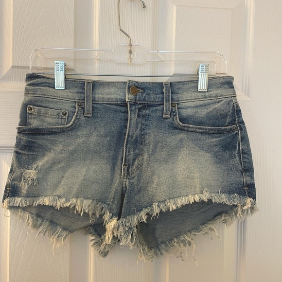 NWOT Urban Outfitters Pistola Gigi Low-Rise Cutoff Denim Shorts - Picture 4 of 5